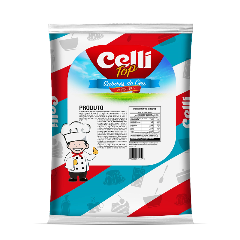 gelatina em pó Celli 1kg